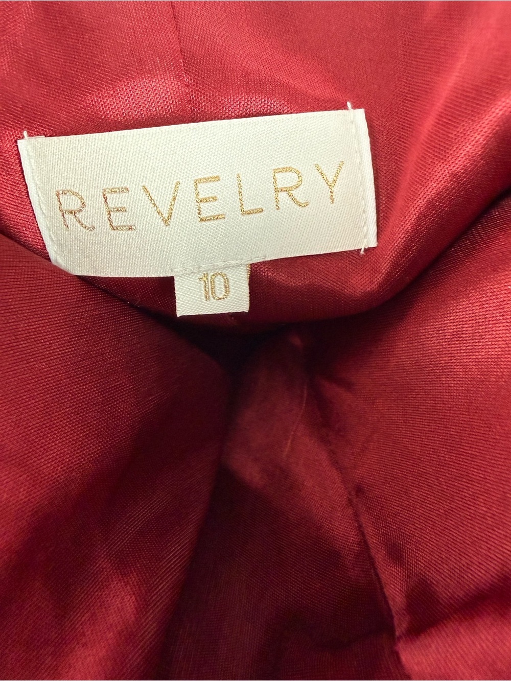 Revelry Jade Velvet Dress Romantic Rose One Shoulder Maxi Gown Bridesmaid Sz 10 - Picture 4 of 4